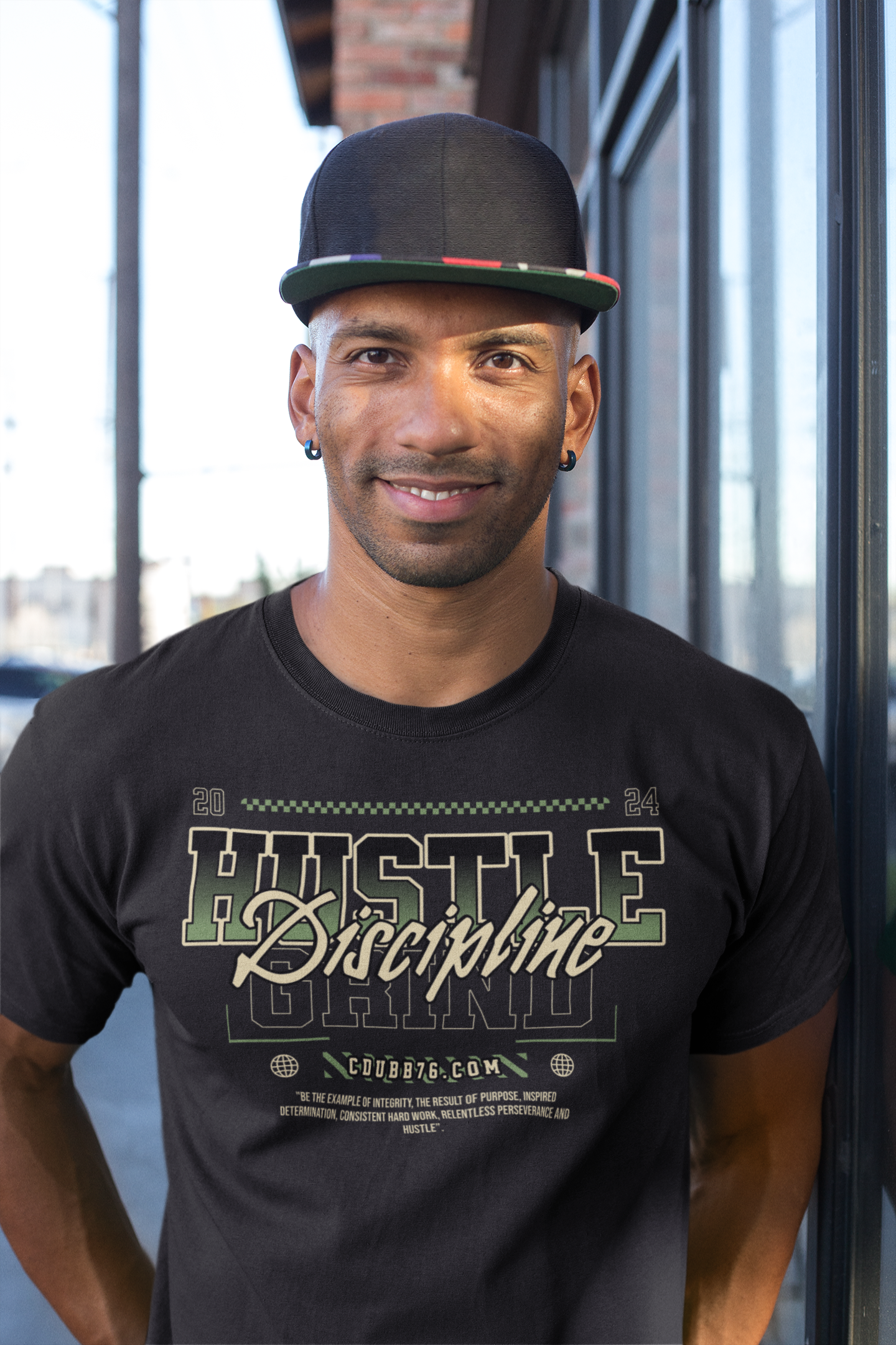Hustle Discipline Grind T-shirt
