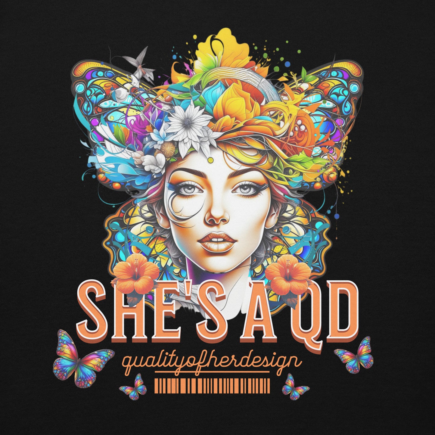 She's a QD Hoodie