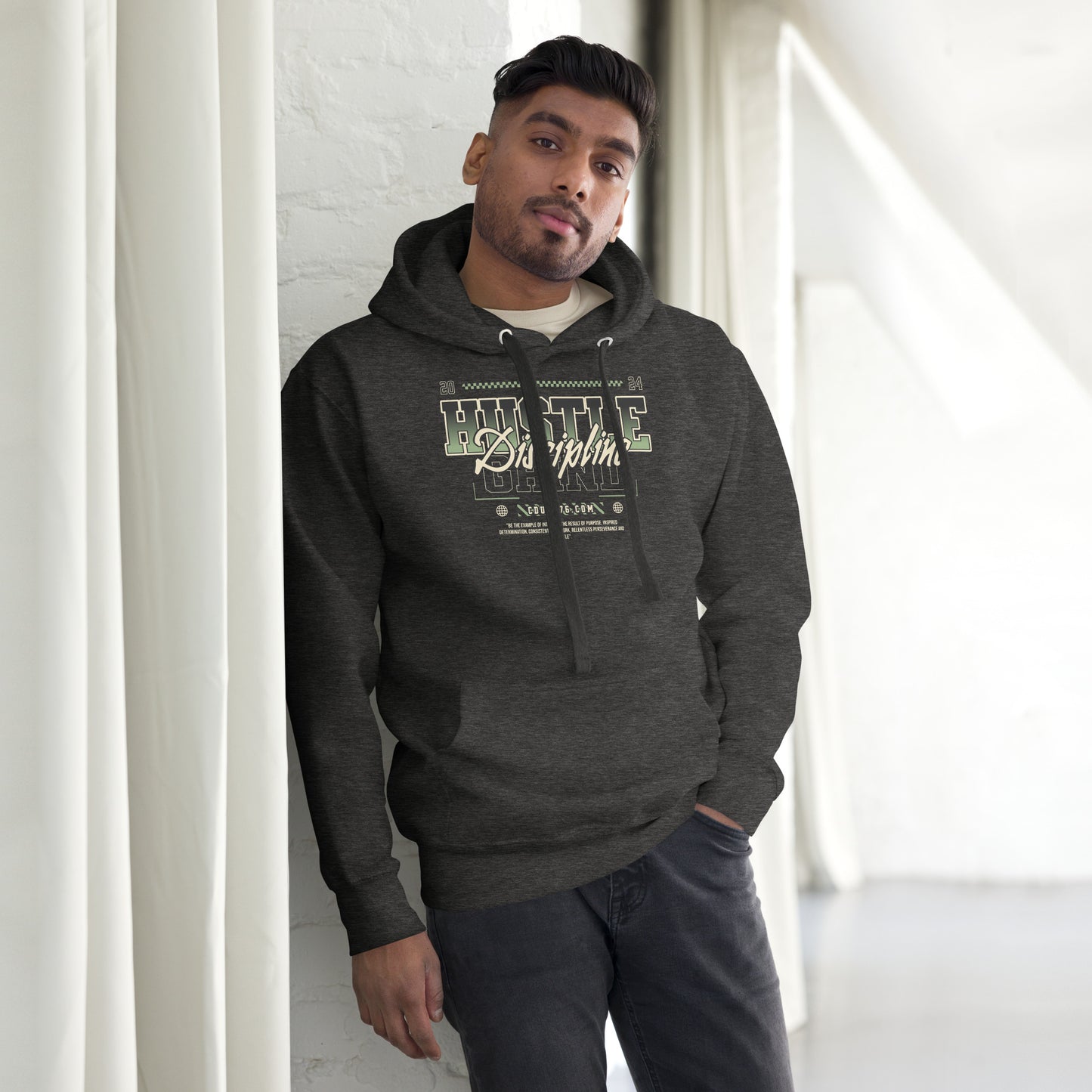 Hustle Discipline Grind Hoodie