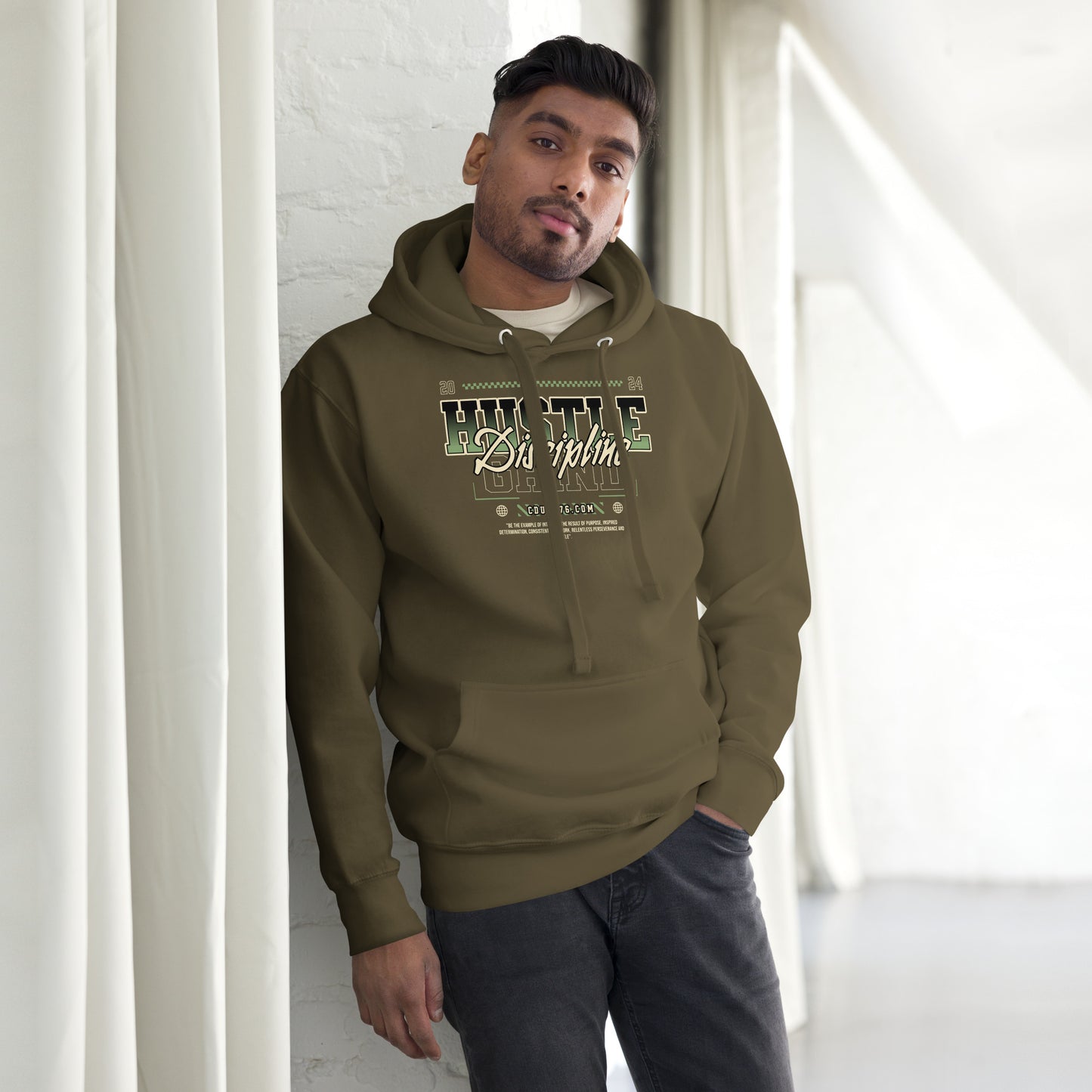 Hustle Discipline Grind Hoodie