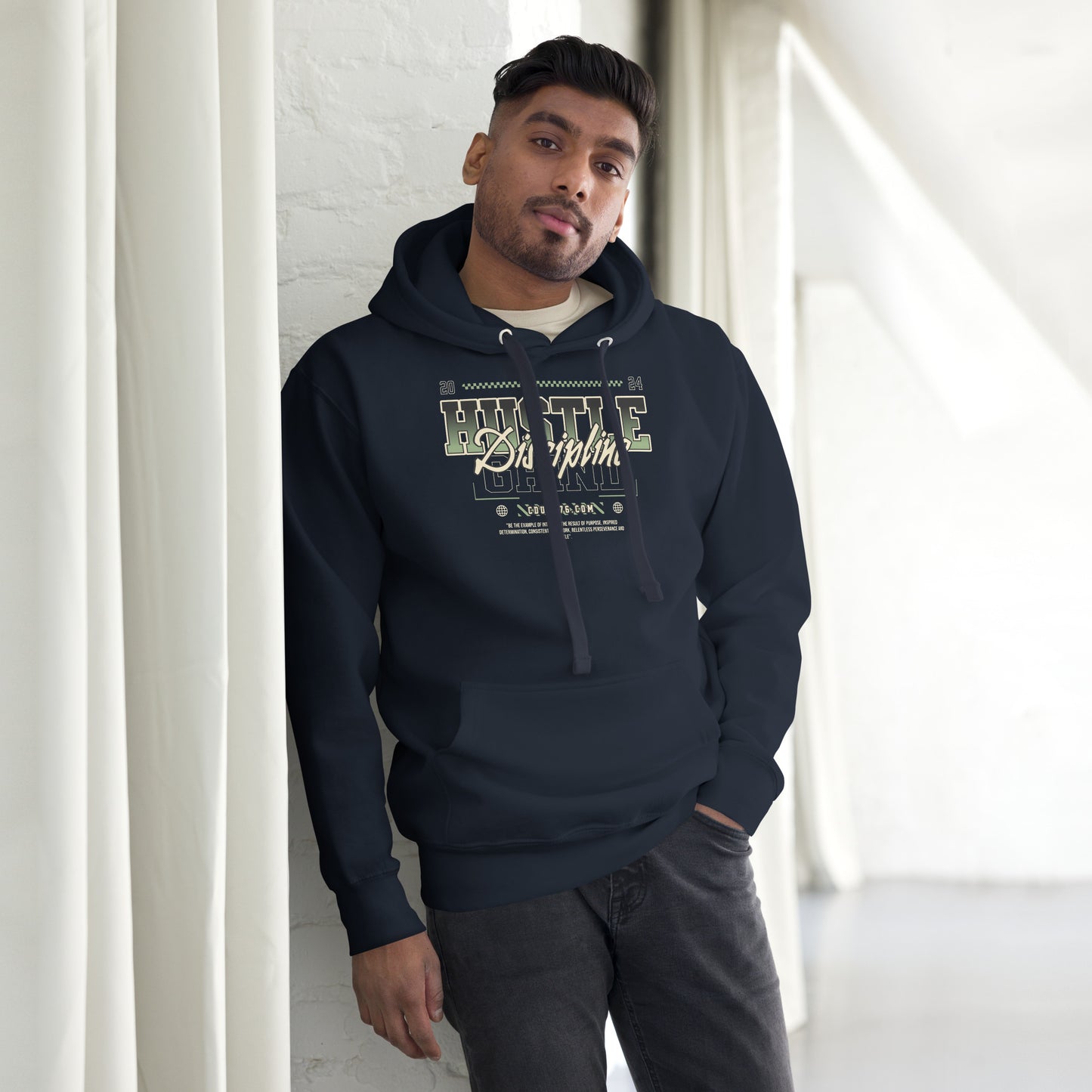 Hustle Discipline Grind Hoodie