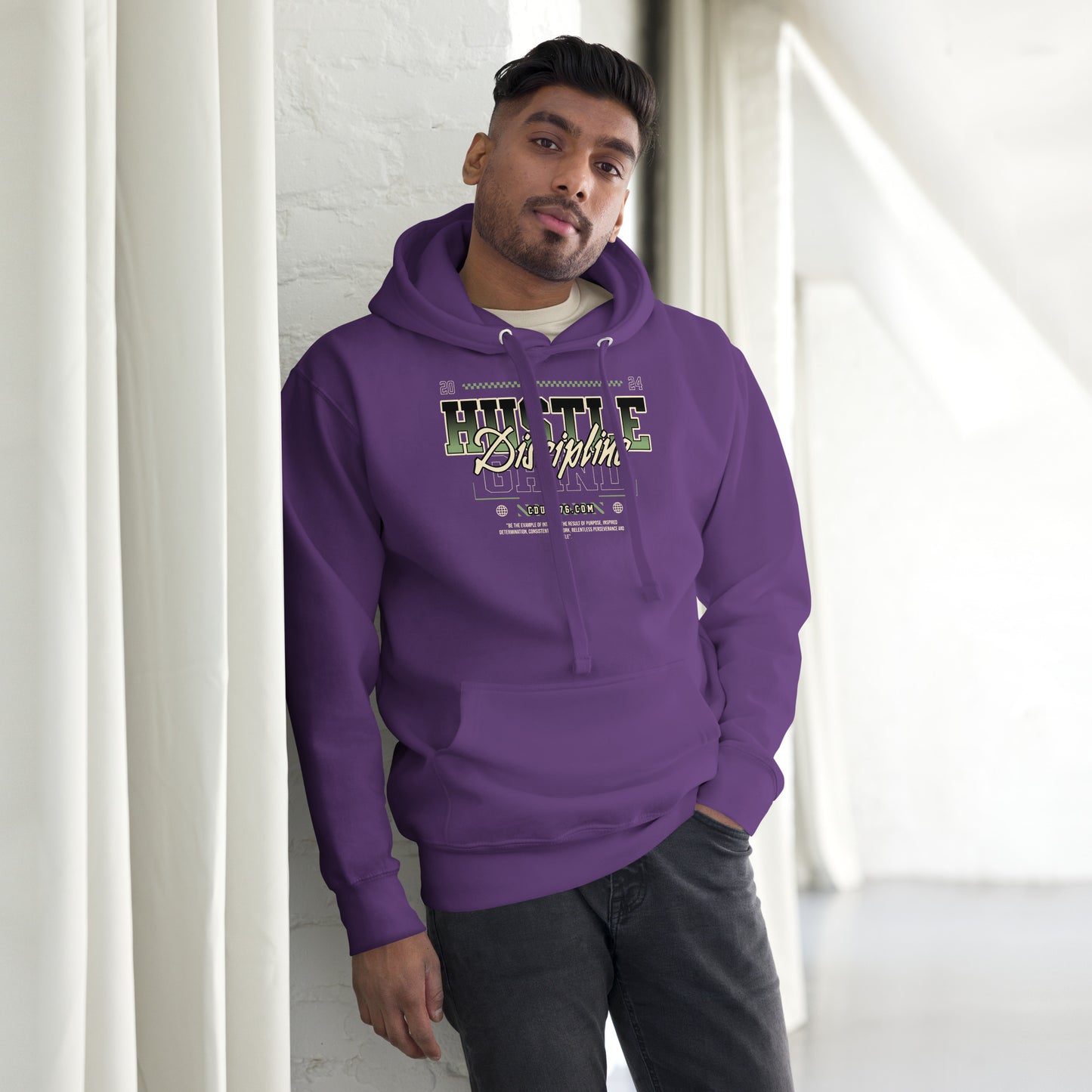 Hustle Discipline Grind Hoodie