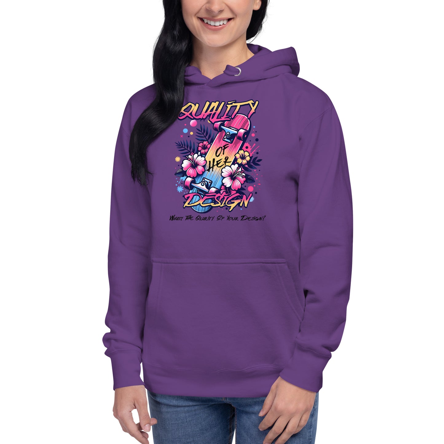 Quality Of Her Design Hoodie