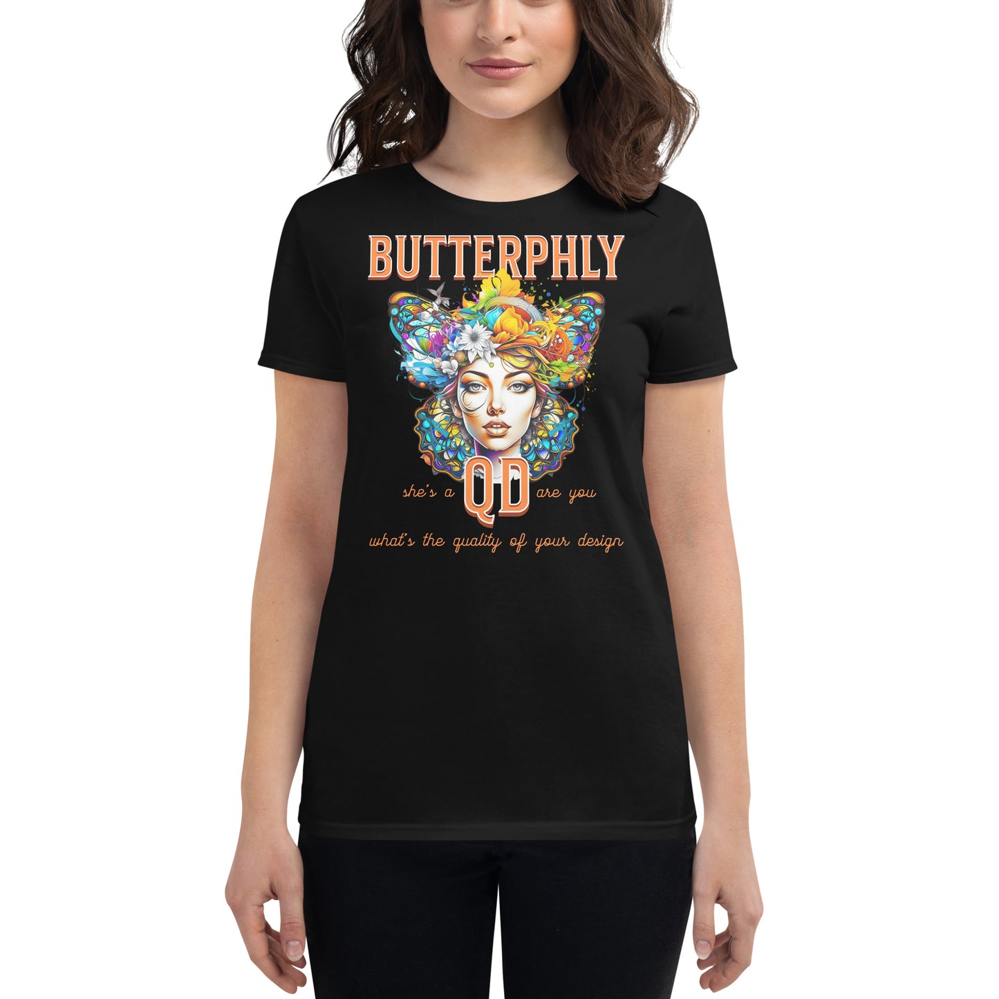 Butterphly QD Fitted T-shirt