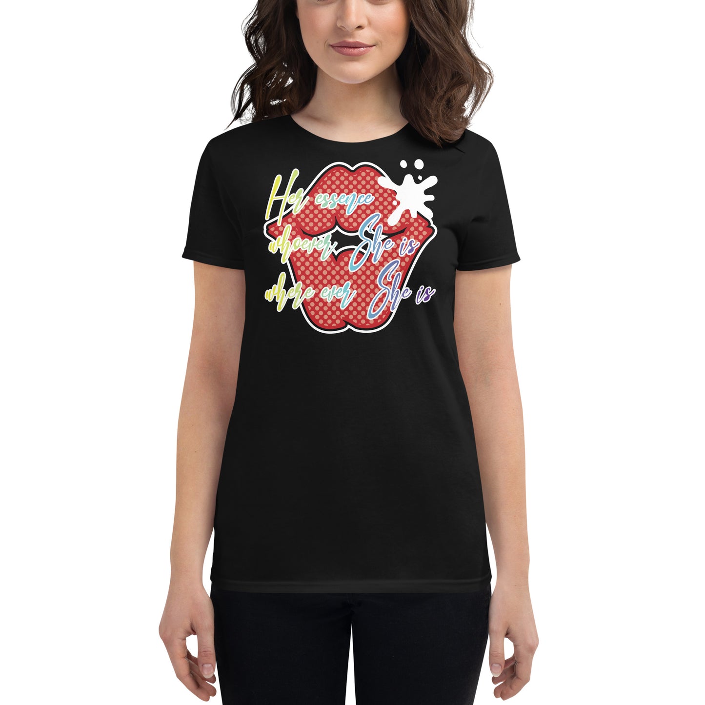 Her Essence Fitted T-shirt