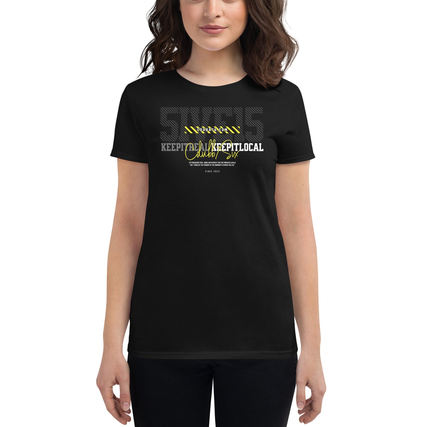 KEEPITREALKEEPITLOCAL Fitted T-shirt