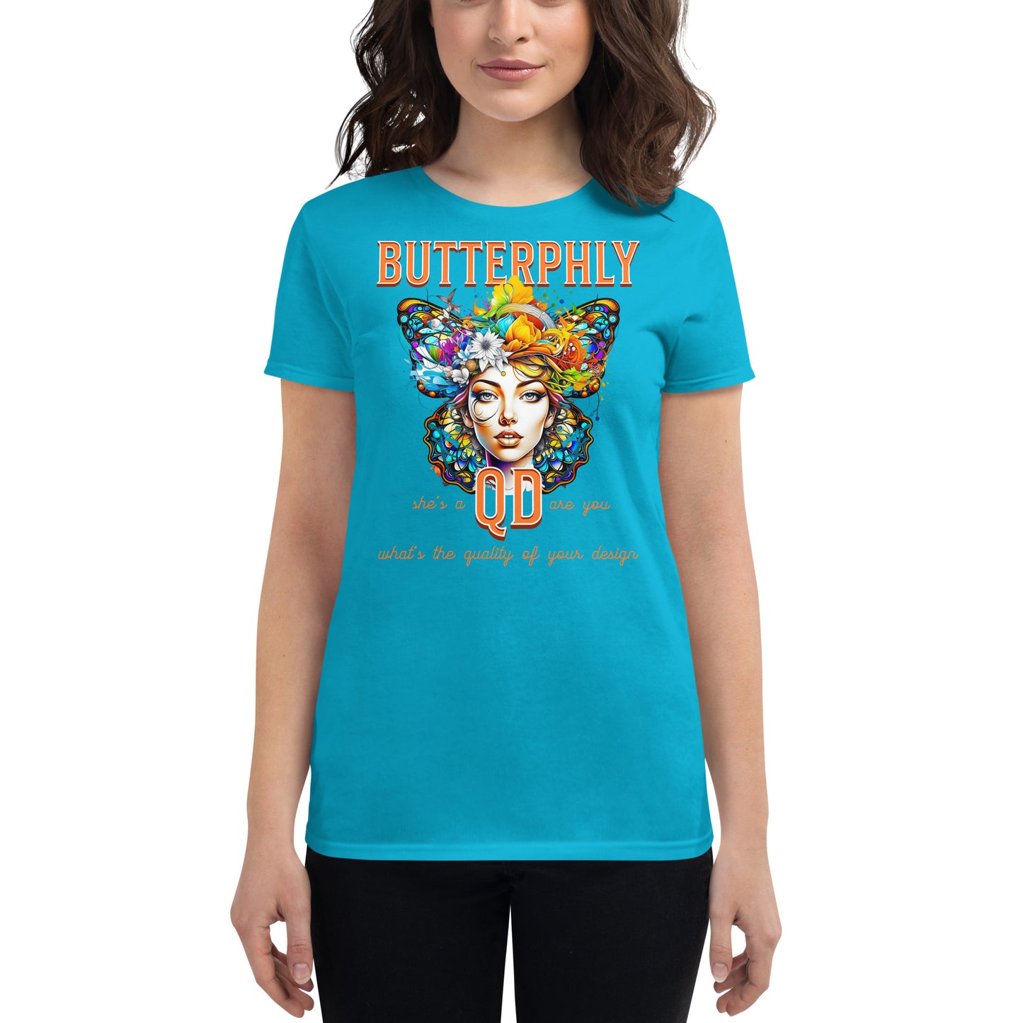Butterphly QD Fitted T-shirt