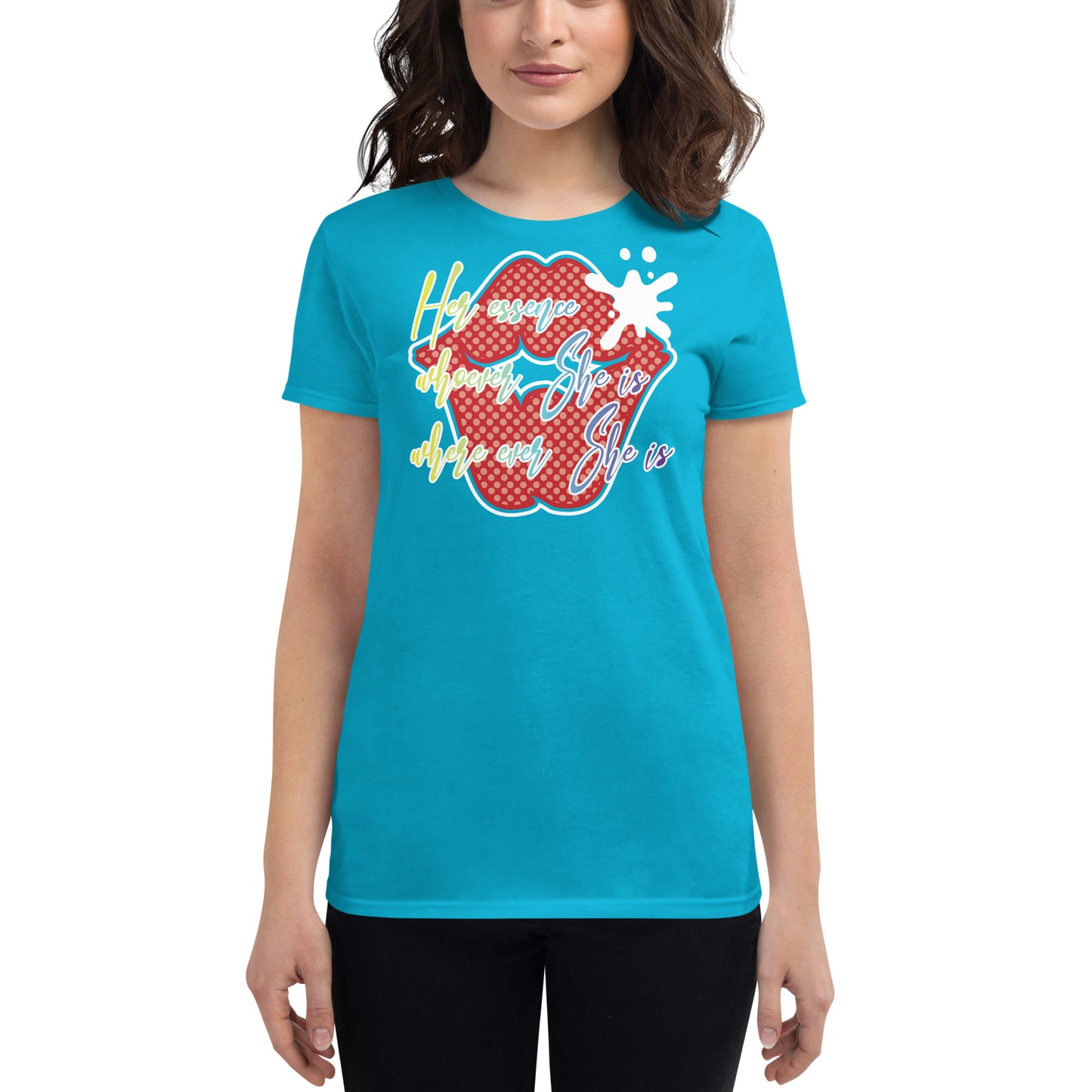 Her Essence Fitted T-shirt