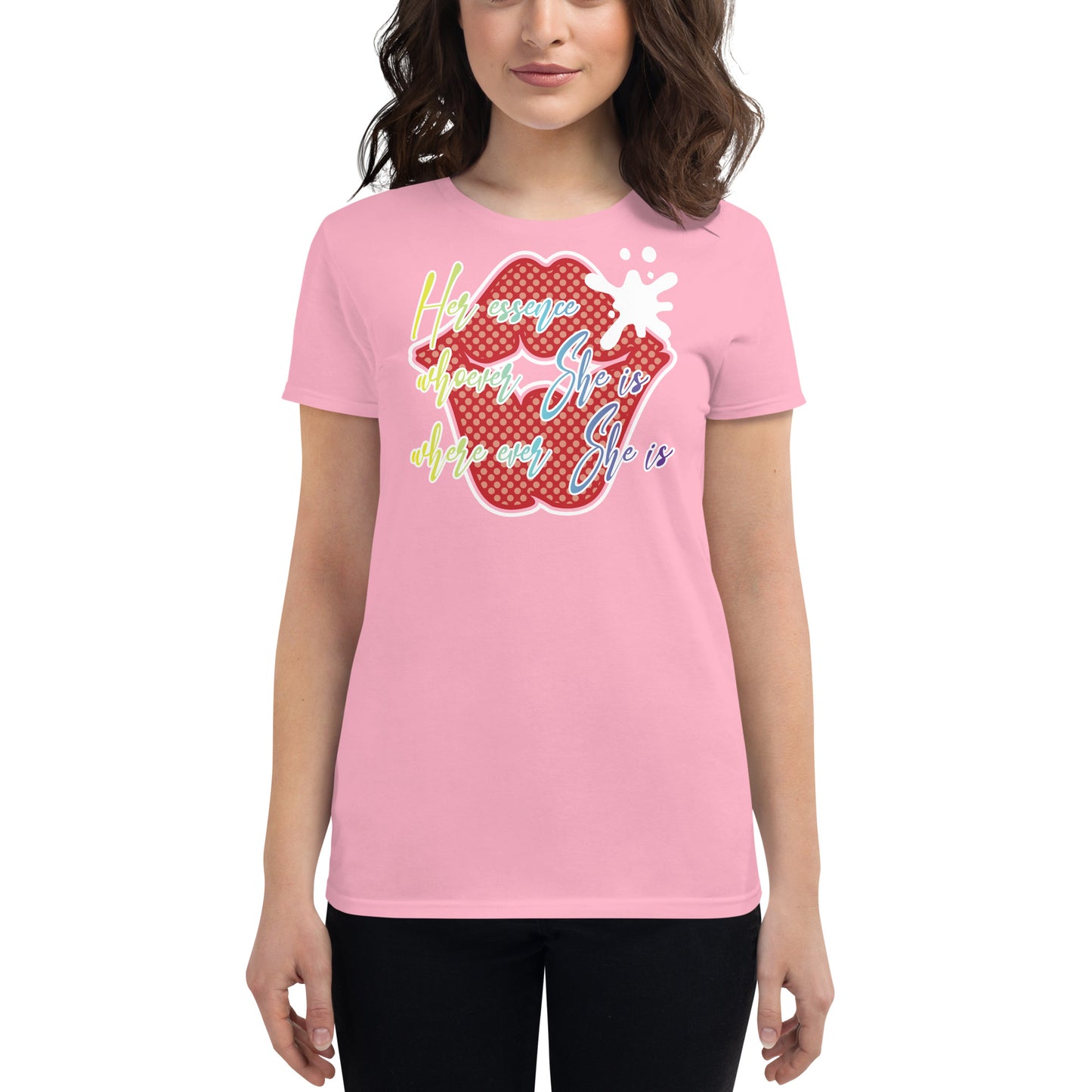 Her Essence Fitted T-shirt