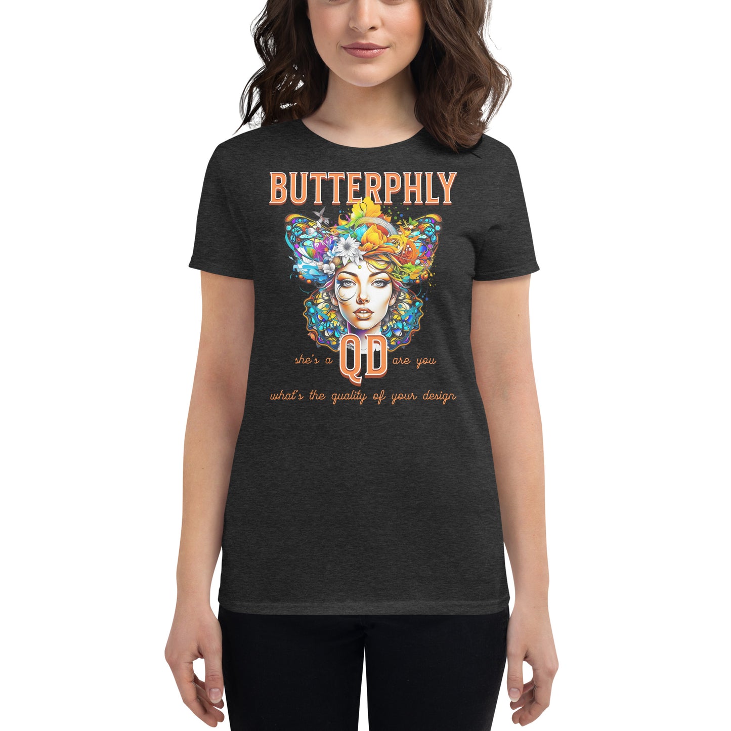 Butterphly QD Fitted T-shirt