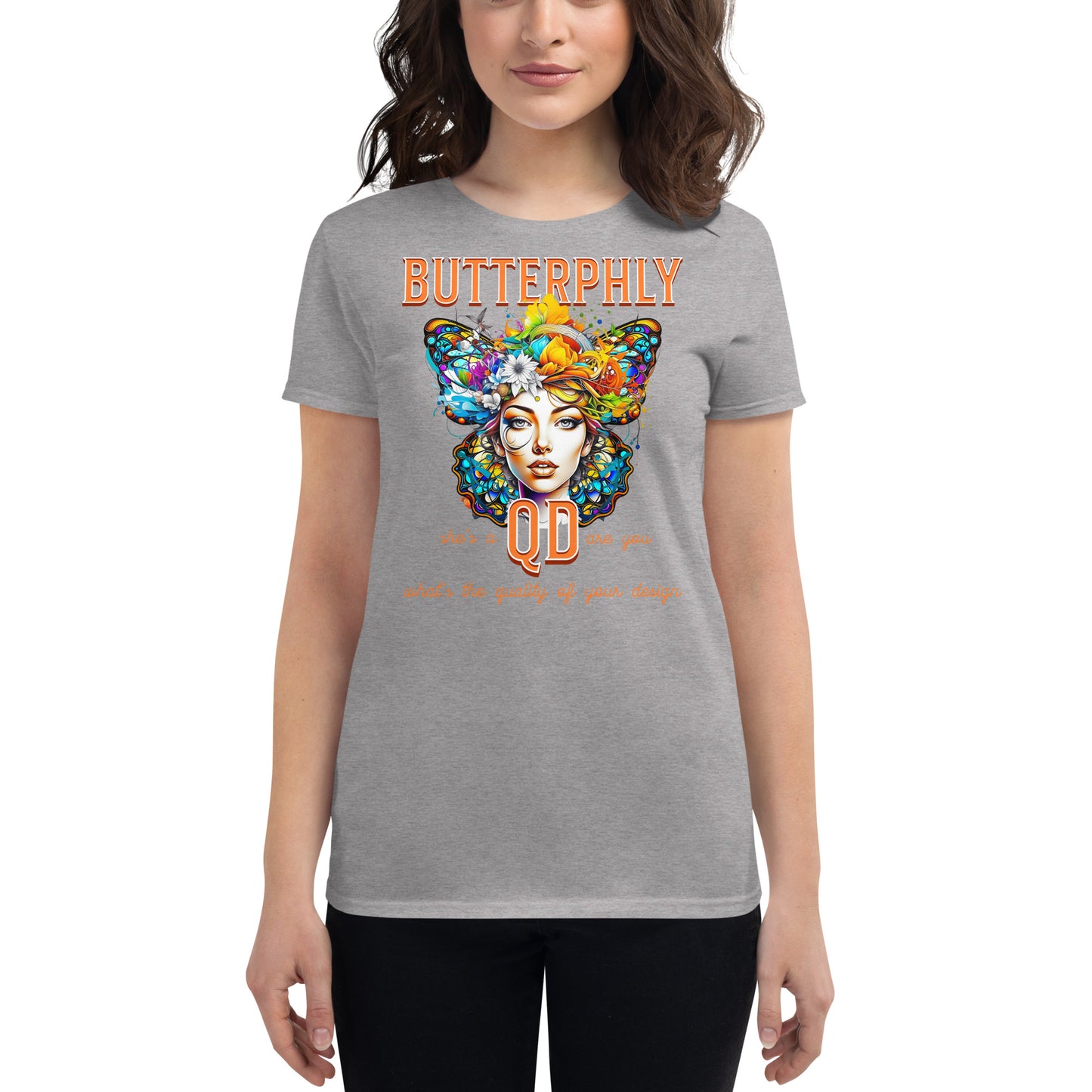 Butterphly QD Fitted T-shirt