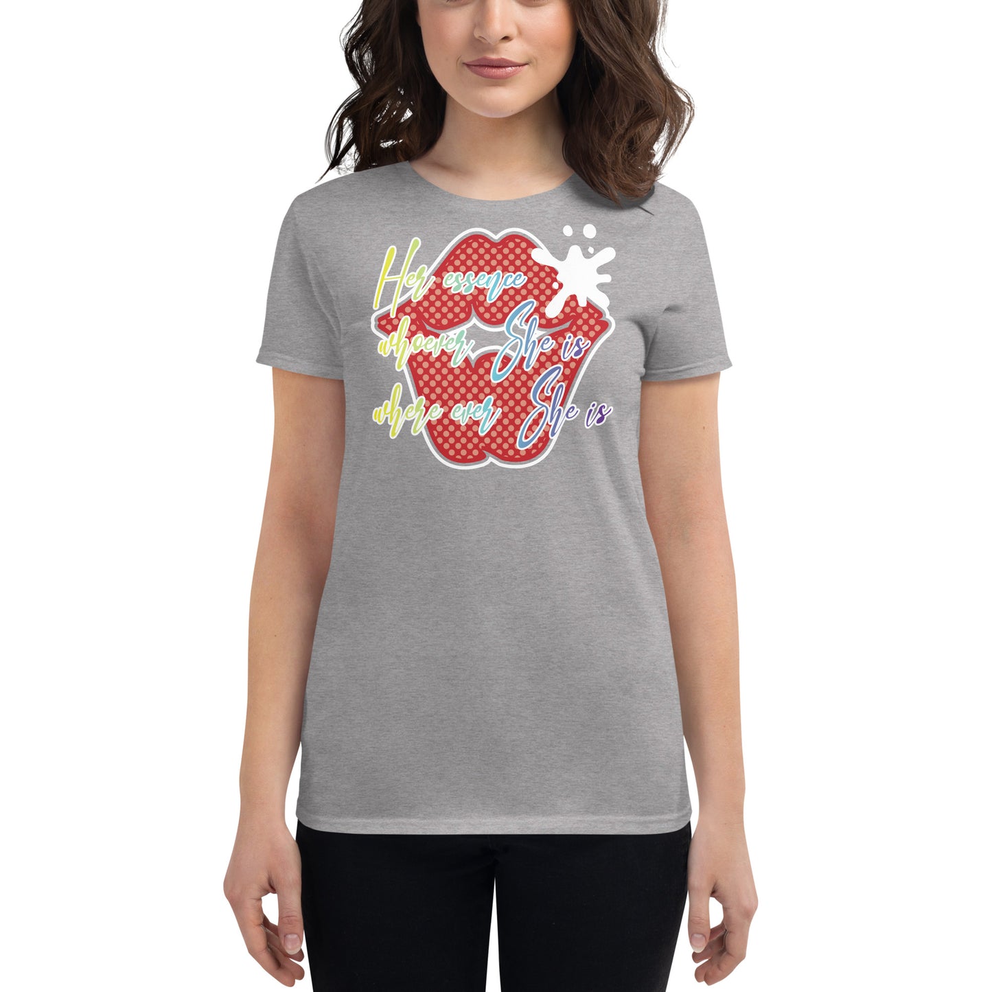 Her Essence Fitted T-shirt