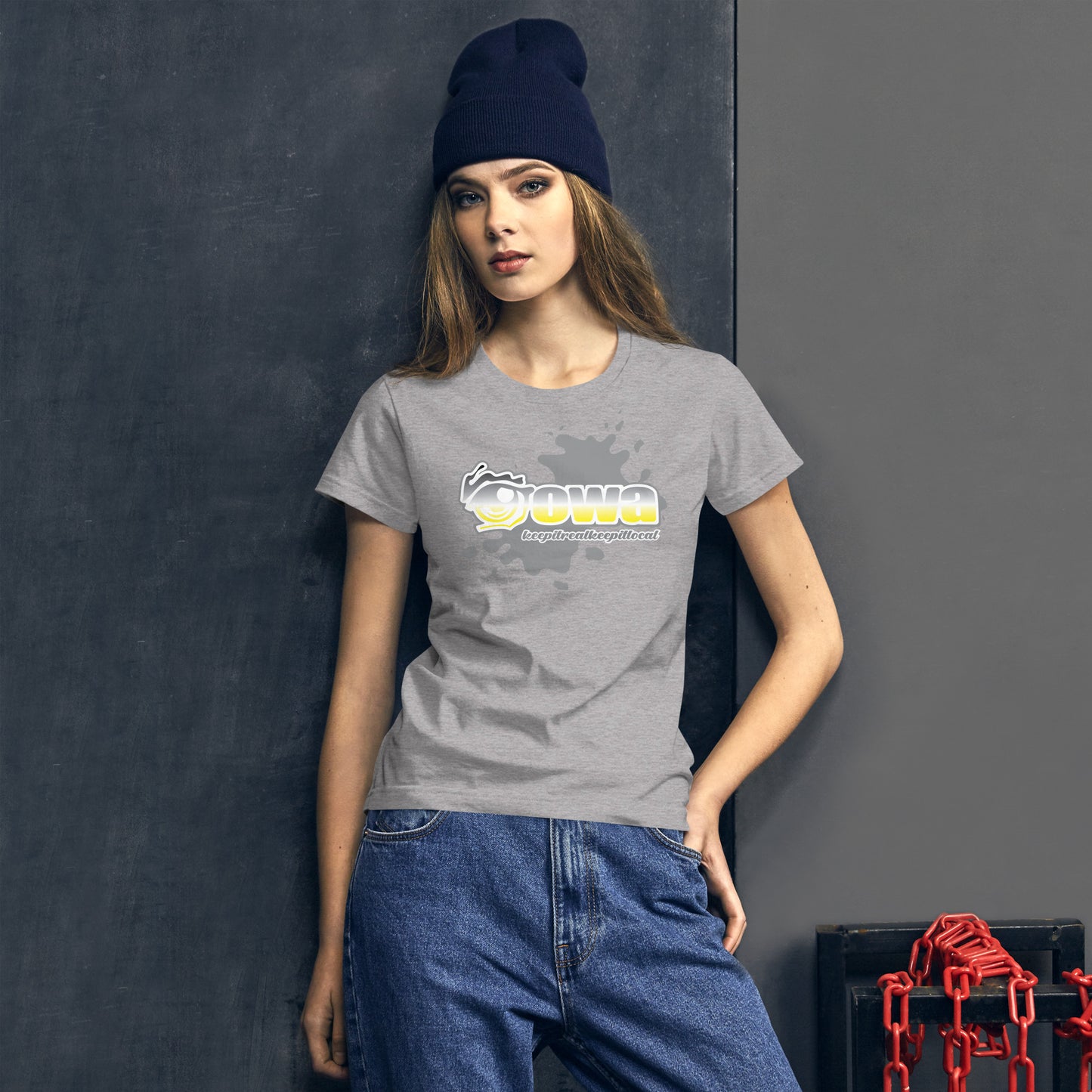 IOWA Fitted T-shirt