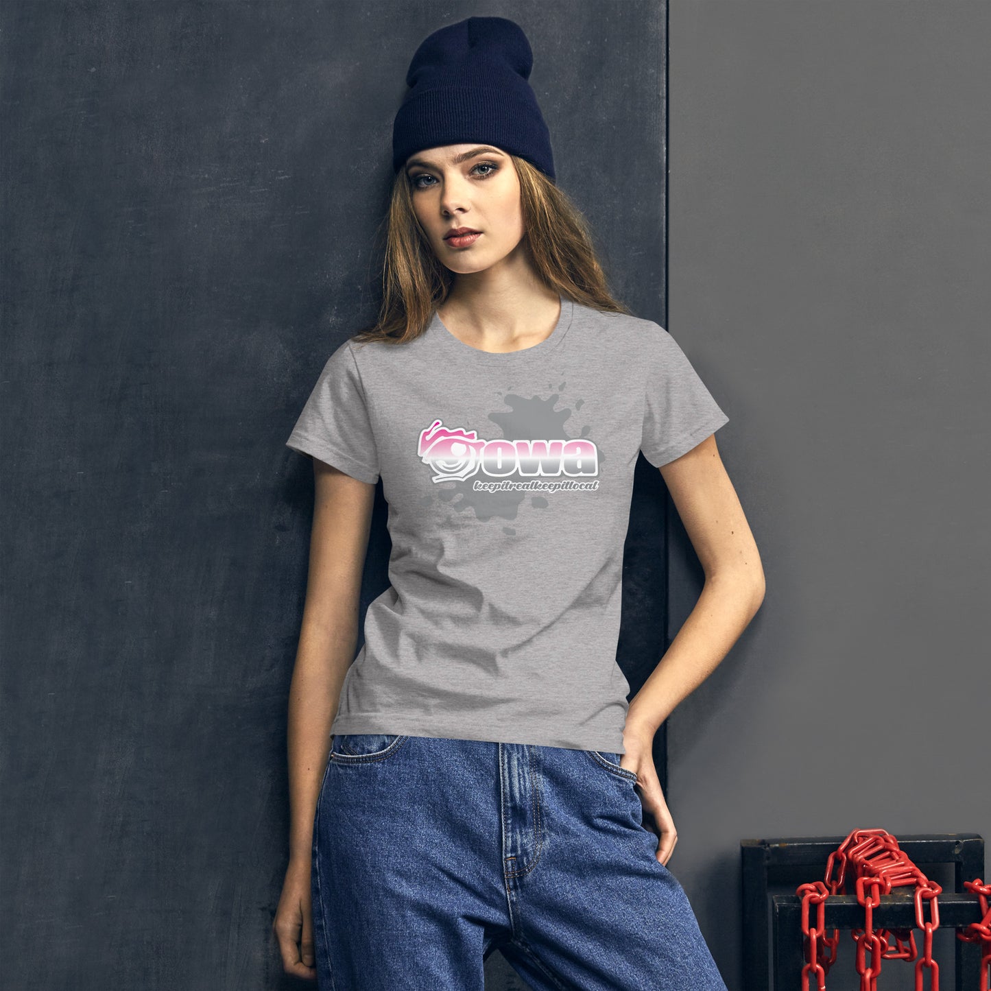 IOWA Fitted T-shirt