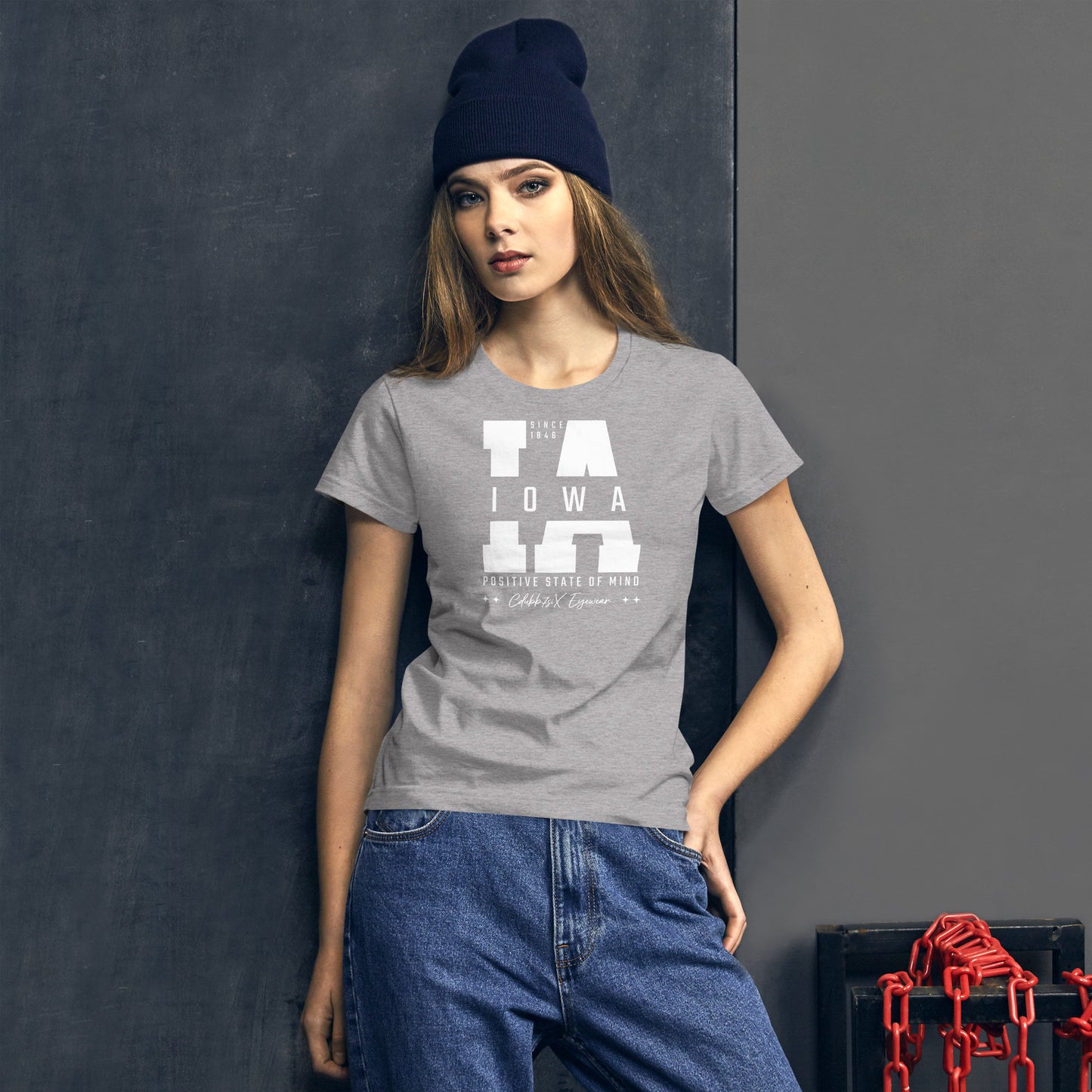 IOWA Fitted T-shirt