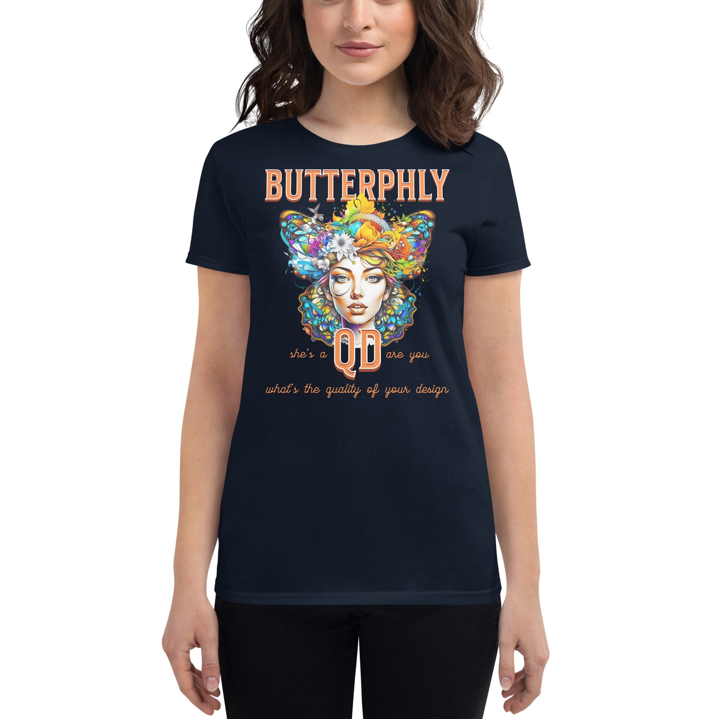 Butterphly QD Fitted T-shirt