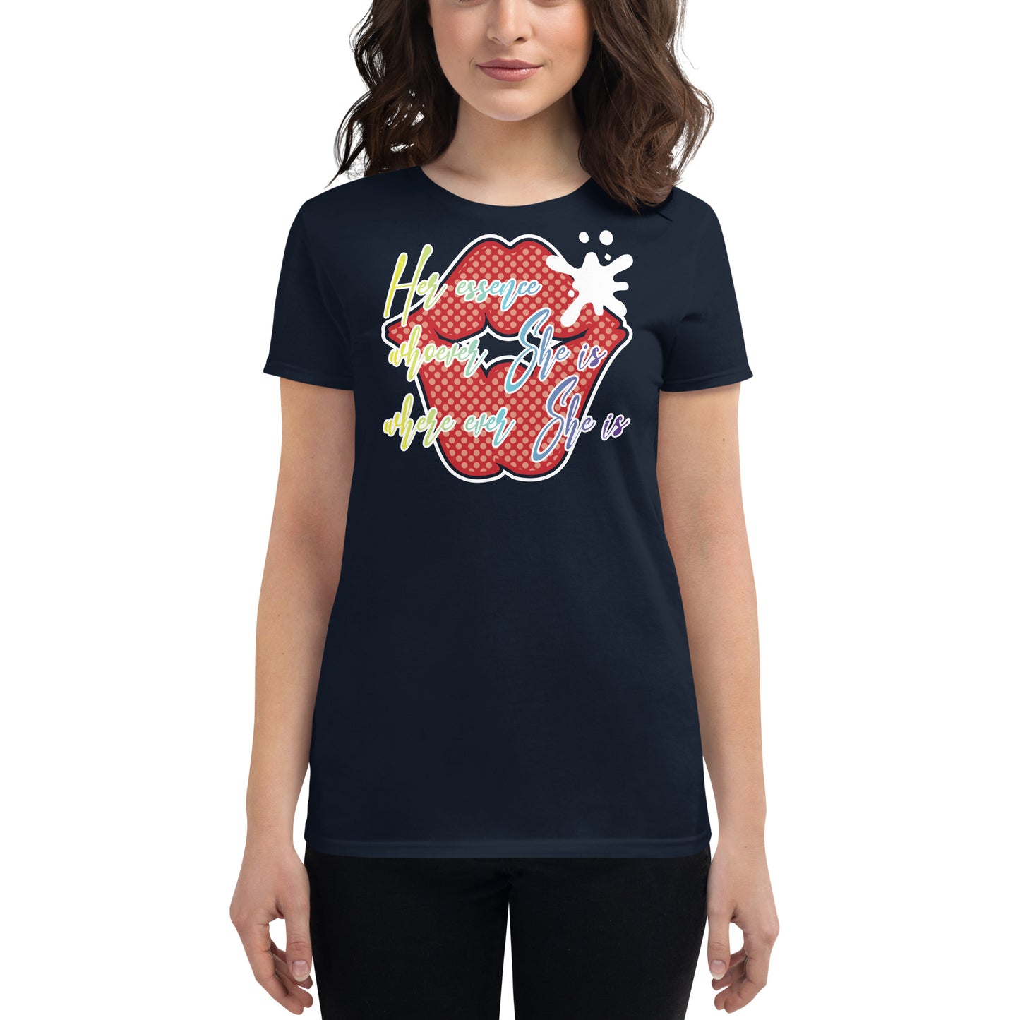 Her Essence Fitted T-shirt
