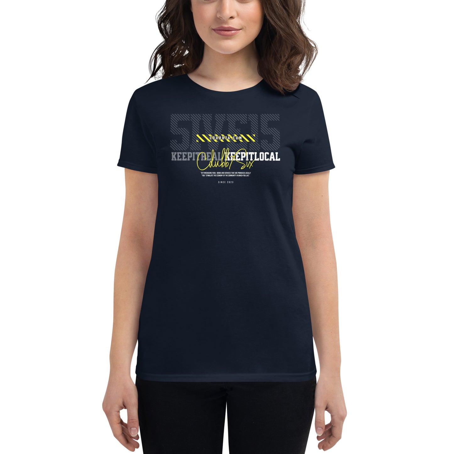 KEEPITREALKEEPITLOCAL Fitted T-shirt
