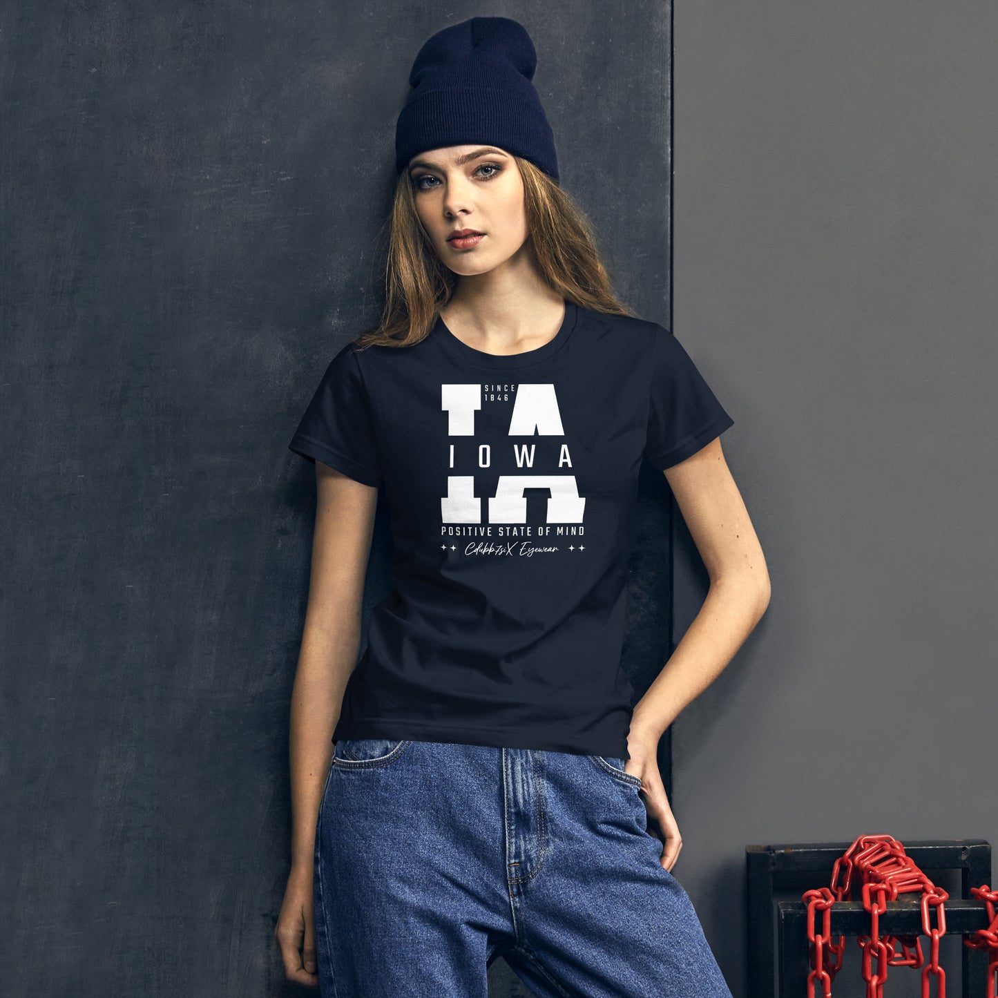IOWA Fitted T-shirt