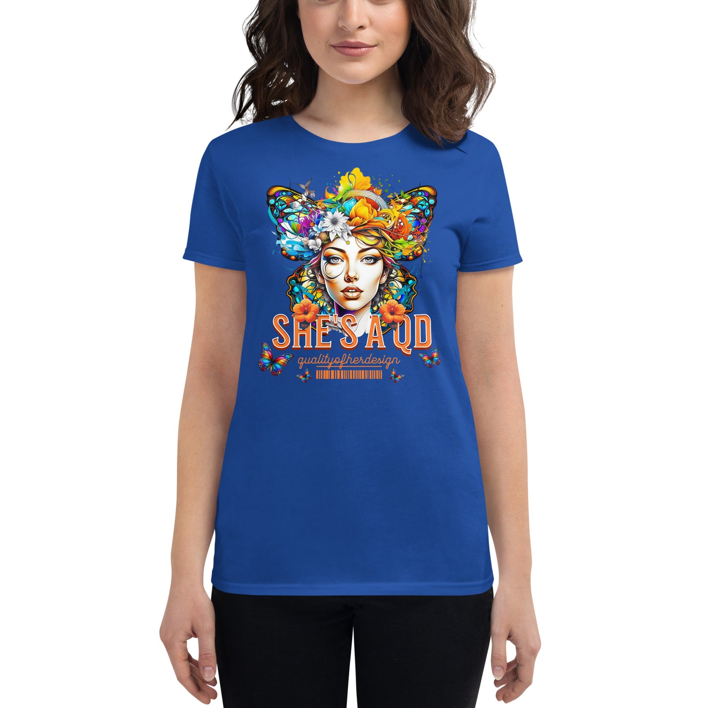 She's a QD Fitted T-shirt