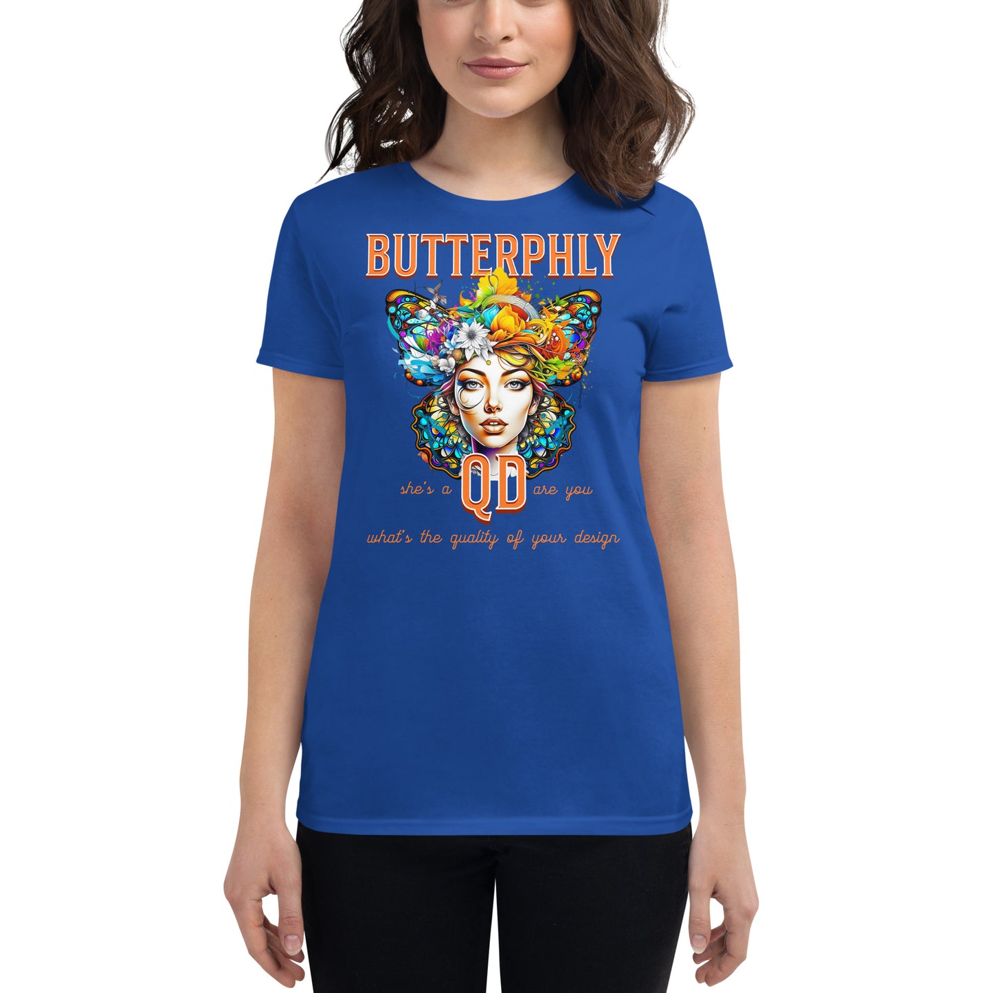 Butterphly QD Fitted T-shirt