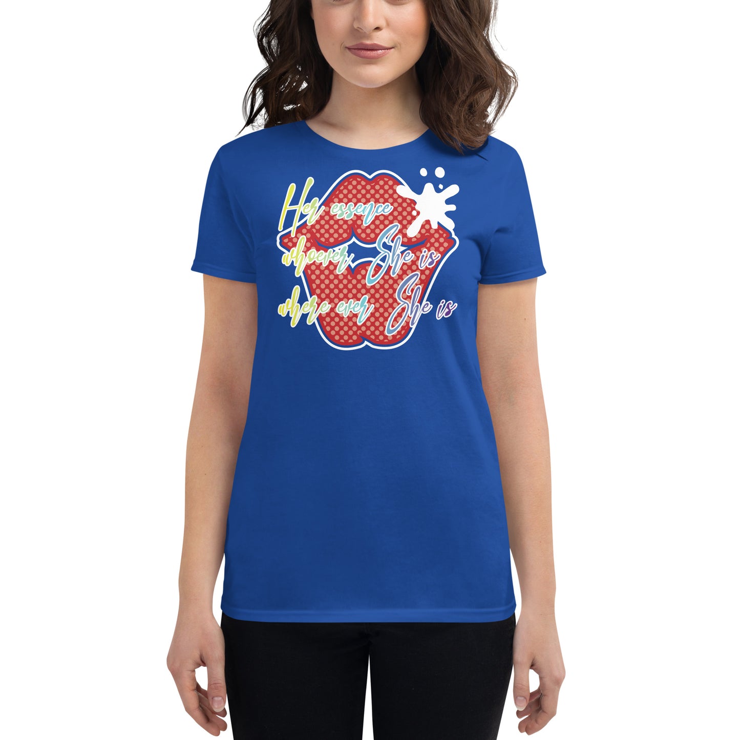 Her Essence Fitted T-shirt