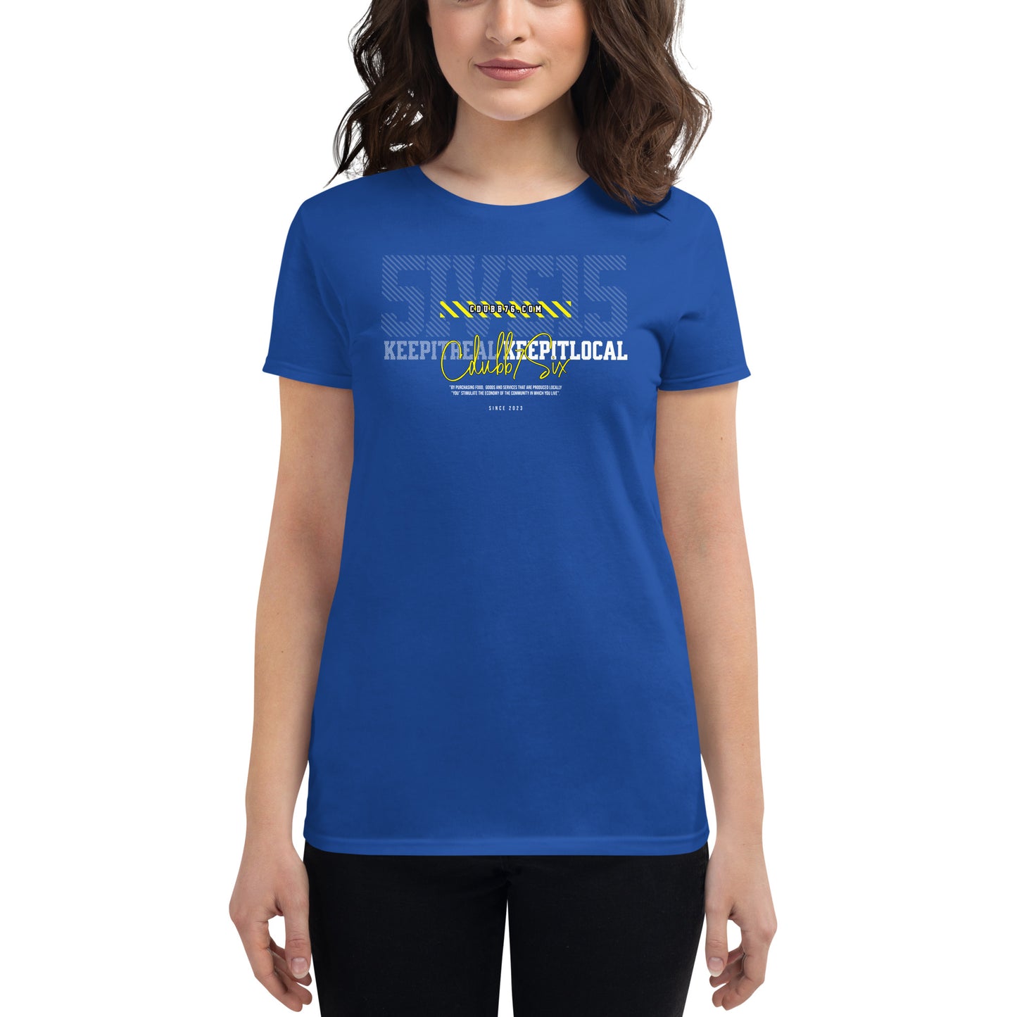 KEEPITREALKEEPITLOCAL Fitted T-shirt