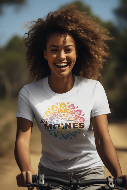 Des Moines Iowa Fitted T-shirt