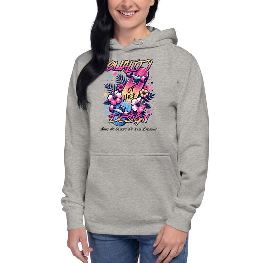 Quality Of Her Design Hoodie