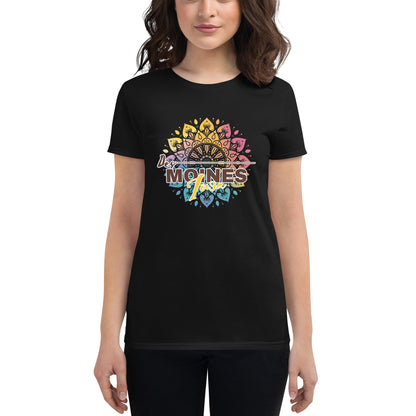Des Moines Iowa Fitted T-shirt