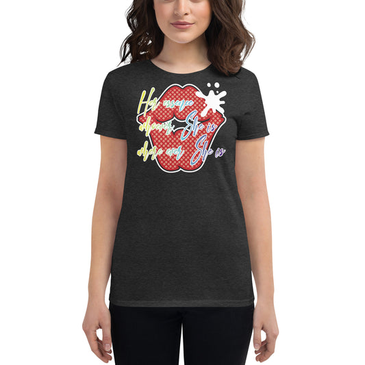 Her Essence Fitted T-shirt