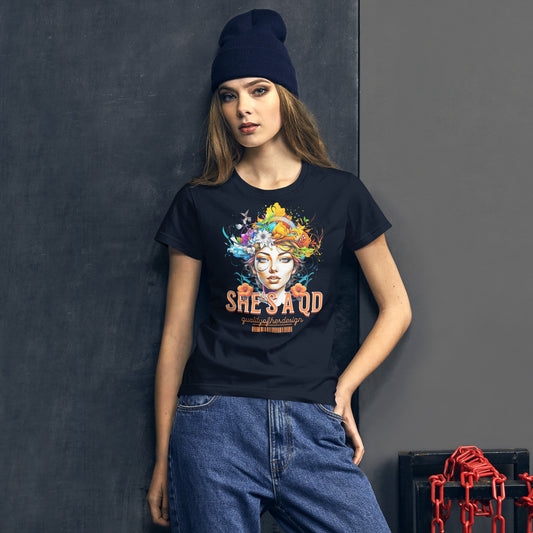 She's a QD Fitted T-shirt