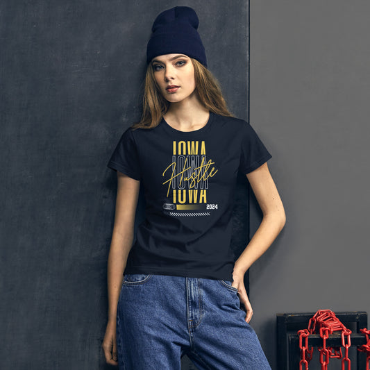 Iowa Hustle Fitted T-shirt